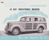 Austin 16 Countryman brochure cover 1946