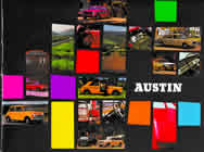 Austin range brochure cover 1970