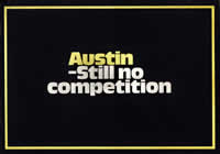 Austin range sales brochure cover from 1971