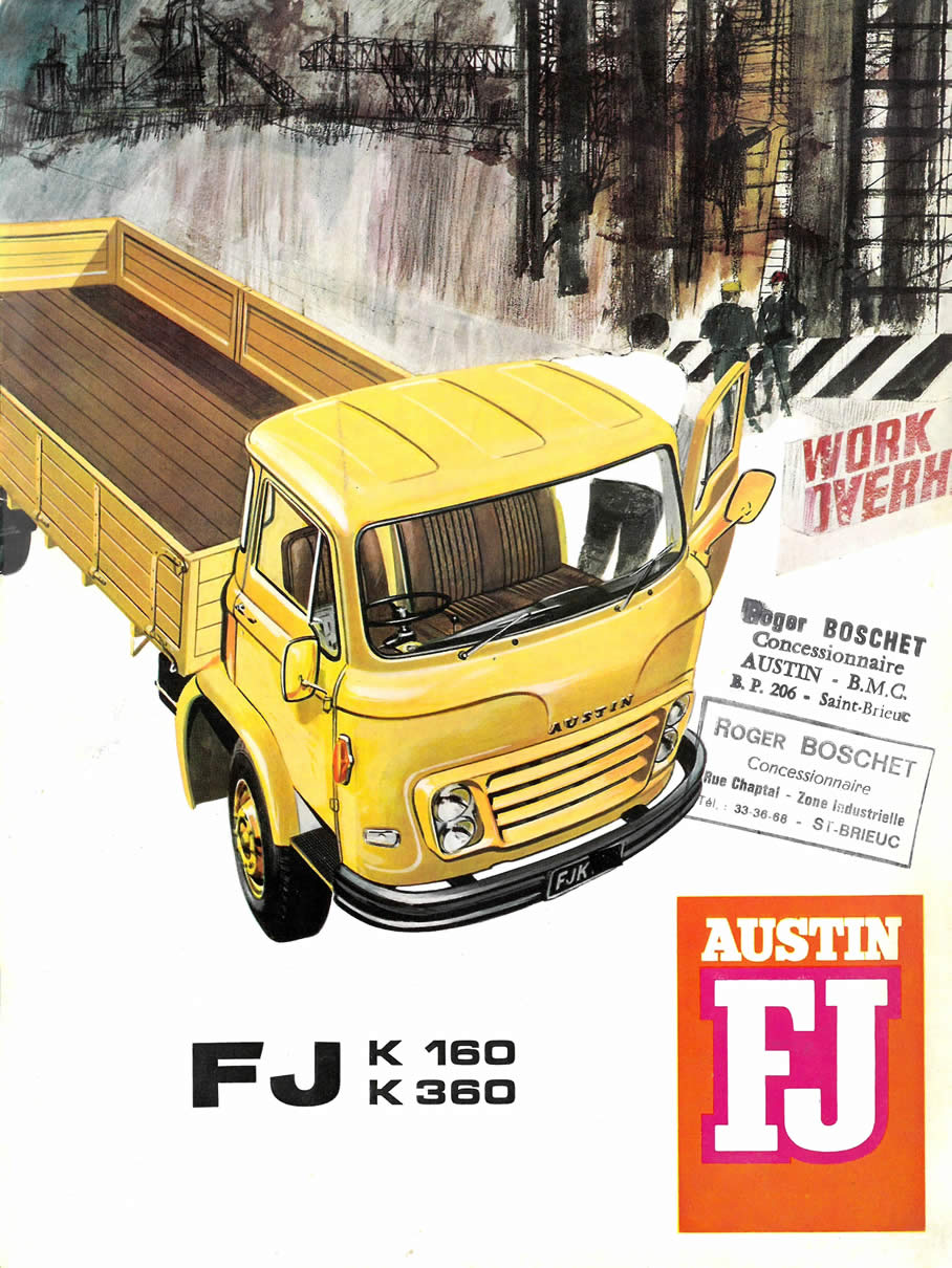 Classic Austin FJ Sales Brochure 1966
