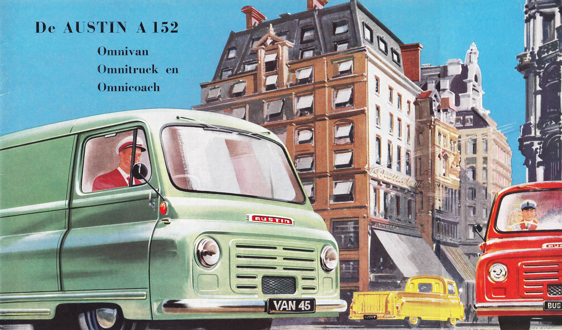 Austin A152 Omni sales brochure cover 1957
