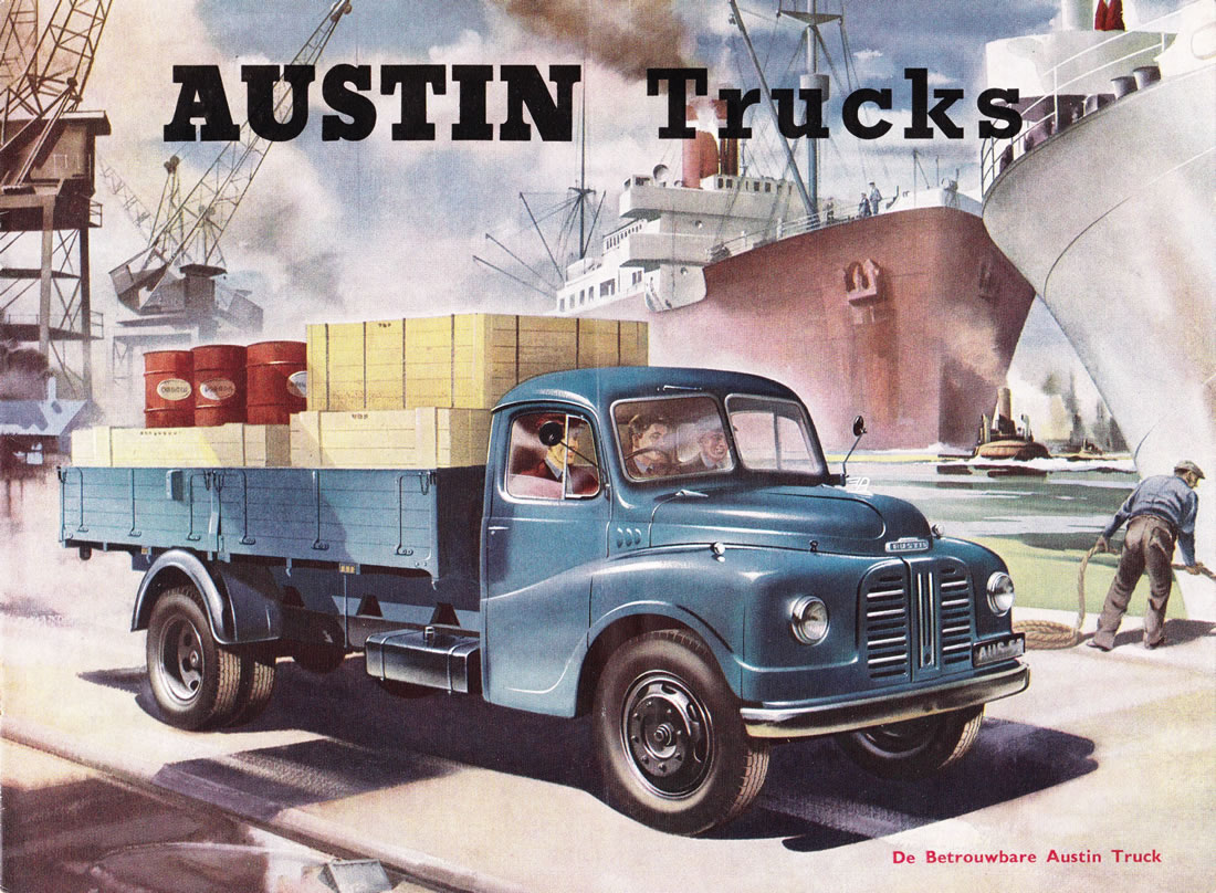 Austin Rover Loadster Austin K9 Loadstar 1950 Brochure