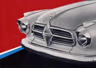 Borgward Range sales brochure cover 1957