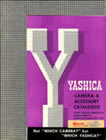 Yashica range sales brochure cover 1962
