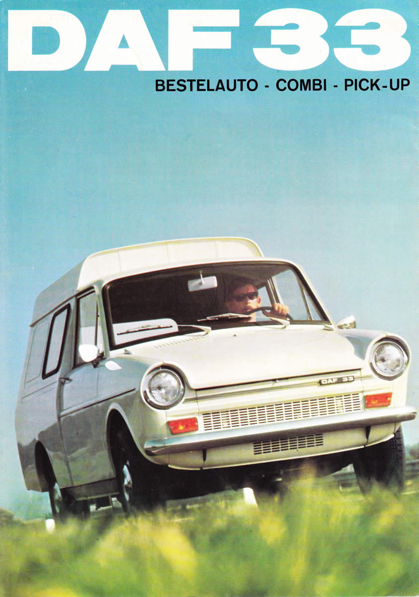 DAF Range sales brochure cover 1970