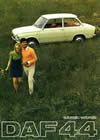 Daf 44 sales brochure cover 1966