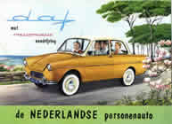 Daf 600 sales brochure cover 1958