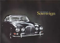 Daimler Sovereign sales brochure cover 1969