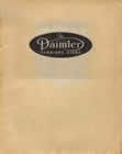 Daimler Straight Eight Brochure cover 1938