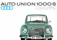 Auto Union 1000S Coupé sales brochure cover 1959
