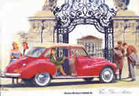 DKW 1000S saloon english sales brochure cover 1960