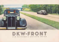 DKW Front sales brochure cover 1937