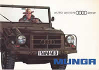 Auto Union DKW Munga sales brochure cover 1959