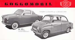 Goggomobil sales brochure cover 1961