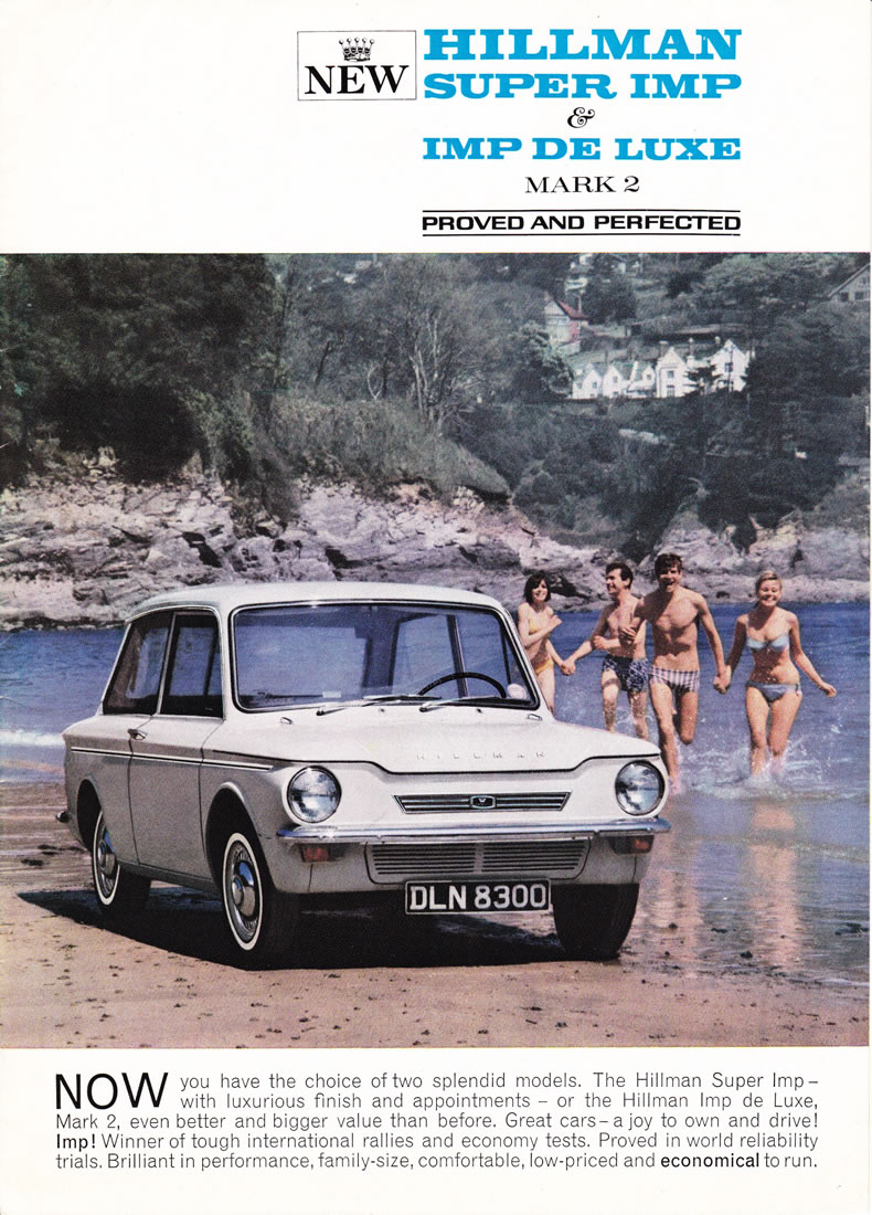 HILLMAN IMP Mk 2 cover 1965