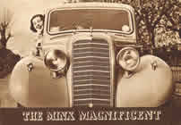 Hillman Minx Magnificent sales brochure cover 1937