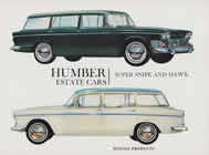 Humber Super Snipe and Hawk Estates cover 1964
