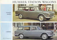 Humber Super Snipe and Hawk Estates cover 1965