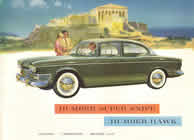 Humber Super Snipe & Hawk sales brochure cover 1960