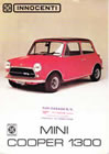 Innocenti Mini Cooper Sales Brochure cover 1972