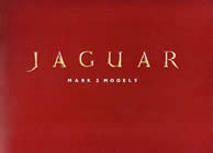 jaguar mark 2 sales brochure cover 1960