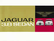 jaguar mark 2 3.8 usa sales brochure cover 1962