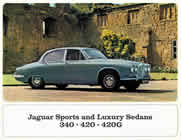 jaguar sedans usa brochure cover 1967