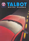 Matra Murena sales brochure cover 1982