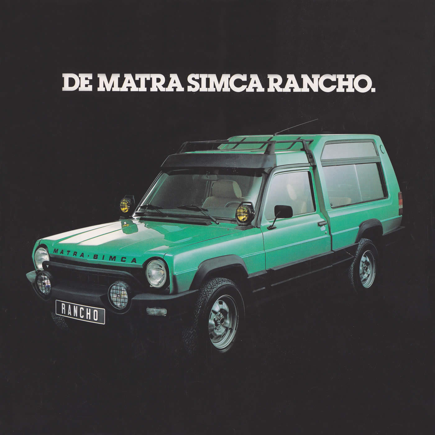 Matra Rancho sales brochure 1978