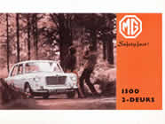 MG 1300 Mk II brochure cover 1968