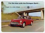 MG B GT Mk II brochure cover 1968