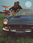 MGB GT USA brochure cover 1970