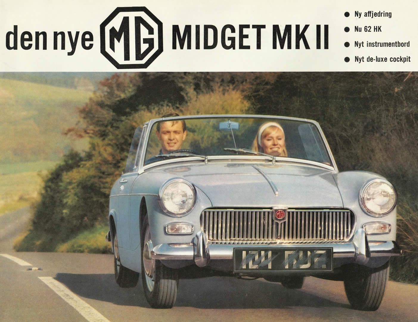 MG Midget Mk II Brochure cover 1964