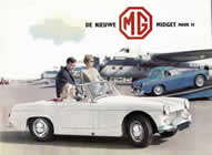 MG Midget Mk II brochure cover 1964