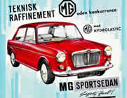 MG Sport Sedan Brochure cover 1962
