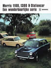 Morris 1100 & 1300 Mk II brochure cover 1968