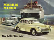 Morris Minor 1000 brochure cover 1957