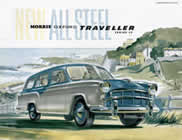 Morris Oxford Traveller series IV 1957 brochure cover