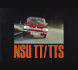 NSU TT/TTS sales brochure cover 1968