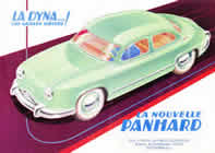 Panhard Dyna sales brochure cover 1954