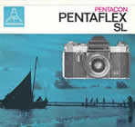 Pentaflex SL sales brochure cover 1970