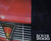 ROVER 2000 brochure cover