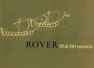 ROVER 95 & 110 brochure cover