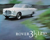 Rover 3.5 Litre brochure cover