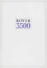 ROVER P6 3500 brochure cover from 1970