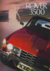 ROVER P6 3500 brochure cover from 1973