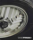 Saab 99 turbo sales brochure cover 1978