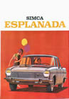 Simca Esplanada Brazilian sales brochure cover 1966