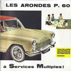 Simca Aronde P60 sales brochure cover 1960