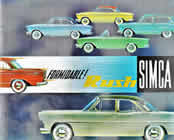 Simca Rush sales brochure cover 1961